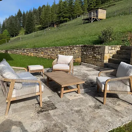 Вилла Superbe Vue Panoramique Et Piscine Exterieure Chauffee Saint-Come-d'Olt