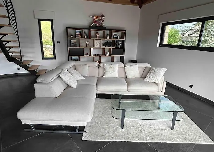 Superbe Vue Panoramique Et Piscine Exterieure Chauffee Вилла Saint-Come-d'Olt