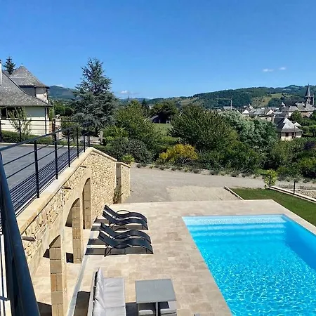 Superbe Vue Panoramique Et Piscine Exterieure Chauffee Saint-Côme-dʼOlt