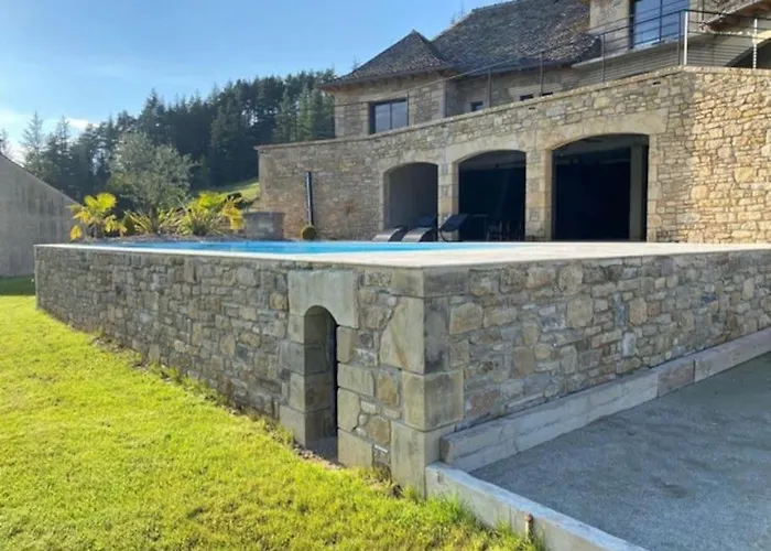 Vila Superbe Vue Panoramique Et Piscine Exterieure Chauffee Saint-Côme-dʼOlt