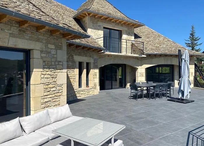 Superbe Vue Panoramique Et Piscine Exterieure Chauffee * Saint-Côme-dʼOlt